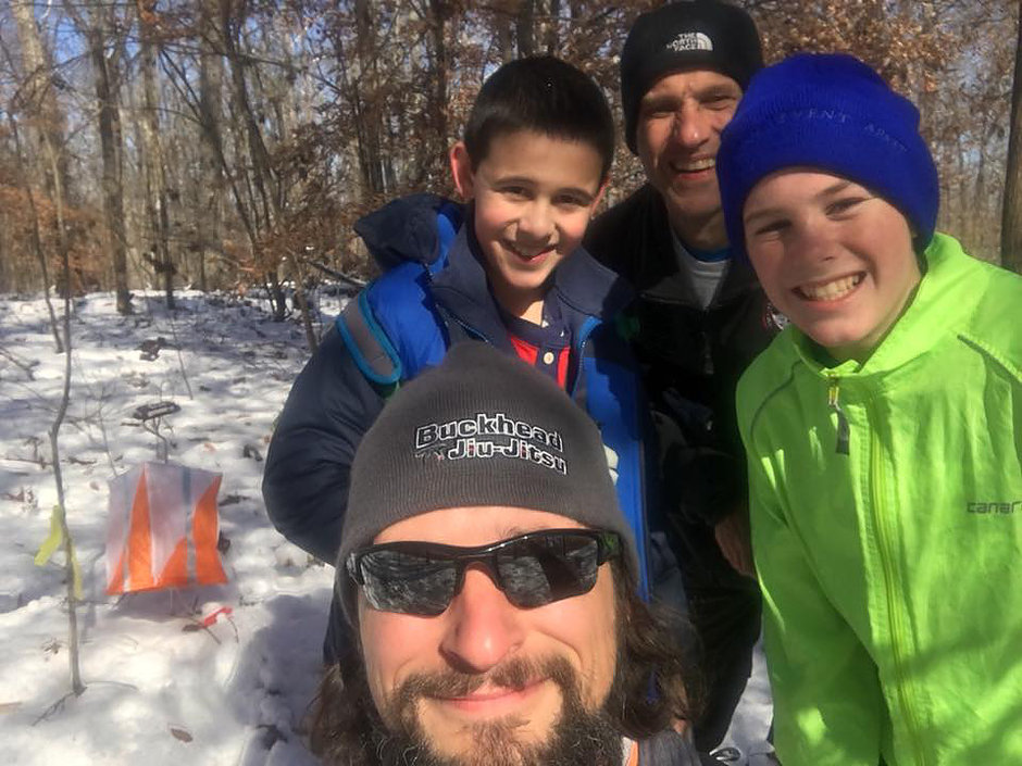 Orienteering in the snow