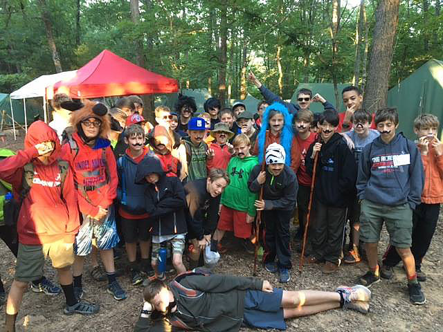 Costumes for the cracker barrel at summer camp